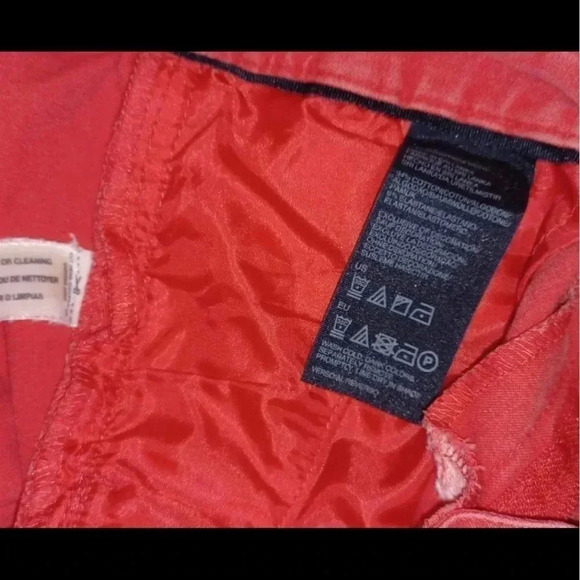 Tommy Hilfiger Coral Ruched Pants Size 0 - Picture 7 of 9